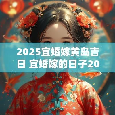 2025宜婚嫁黄岛吉日 宜婚嫁的日子2025