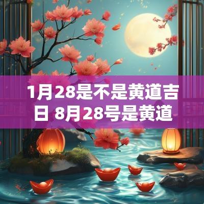 1月28是不是黄道吉日 8月28号是黄道吉日么