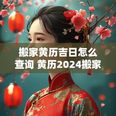 搬家黄历吉日怎么查询 黄历2025搬家吉日
