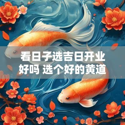 看日子选吉日开业好吗 选个好的黄道吉日开业真的好吗