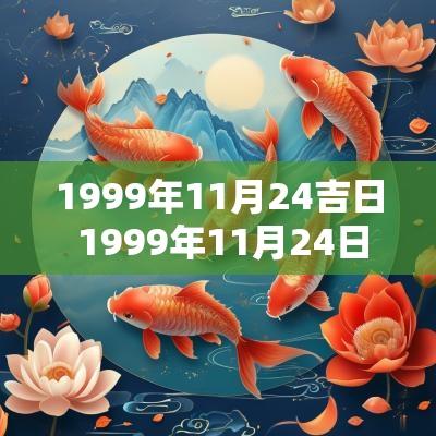 1999年11月24吉日 1999年11月24日农历