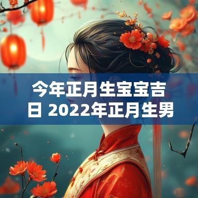 今年正月生宝宝吉日 2025年正月生男孩吉日