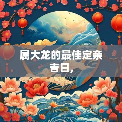 属大龙的最佳定亲吉日,