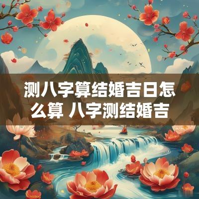 测八字算结婚吉日怎么算 八字测结婚吉日