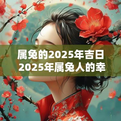 属兔的2025年吉日 2025年属兔人的幸运色