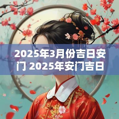 2025年3月份吉日安门 2025年安门吉日查询