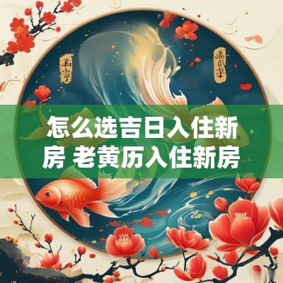 怎么选吉日入住新房 老黄历入住新房吉日