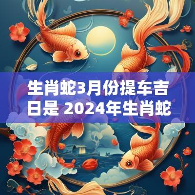 生肖蛇3月份提车吉日是 2025年生肖蛇开业吉日