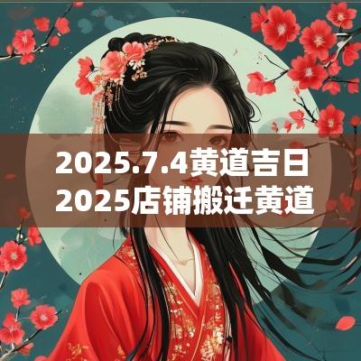 2025.7.4黄道吉日 2025店铺搬迁黄道吉日