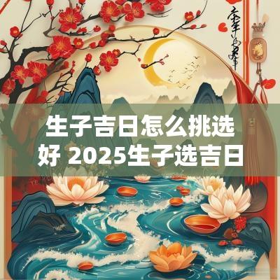 生子吉日怎么挑选好 2025生子选吉日