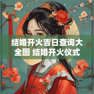 结婚开火吉日查询大全图 结婚开火仪式