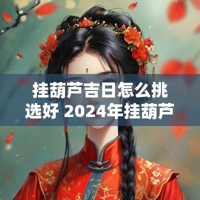 挂葫芦吉日怎么挑选好 2025年挂葫芦的吉日