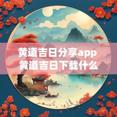 黄道吉日分享app 黄道吉日下载什么app