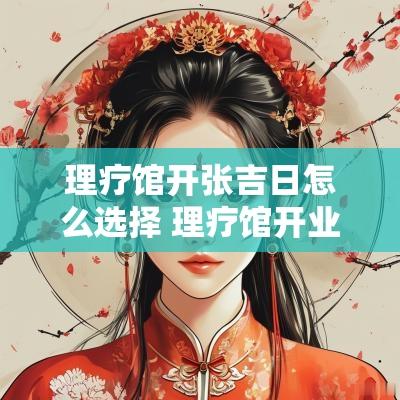 理疗馆开张吉日怎么选择 理疗馆开业怎样搞活动