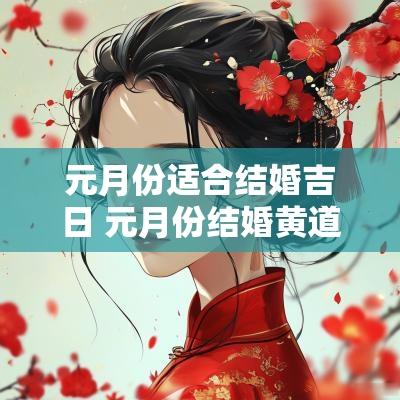 元月份适合结婚吉日 元月份结婚黄道吉日是哪几天