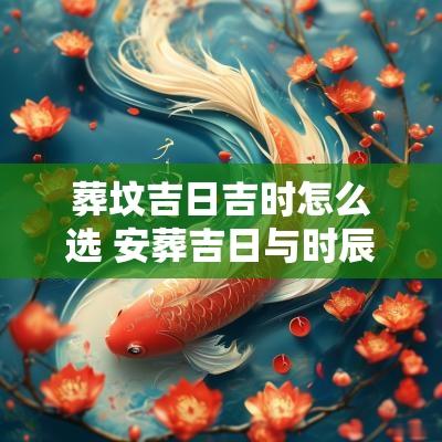 葬坟吉日吉时怎么选 安葬吉日与时辰选择