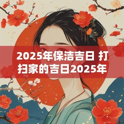 2025年保洁吉日 打扫家的吉日2025年
