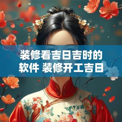装修看吉日吉时的软件 装修开工吉日吉时查询软件