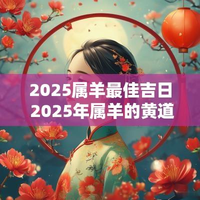 2025属羊最佳吉日 2025年属羊的黄道吉日