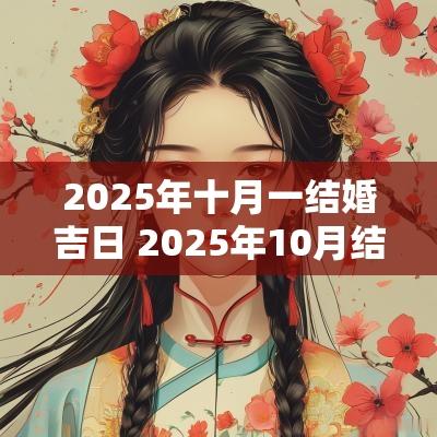 2025年十月一结婚吉日 2025年10月结婚吉日一览表