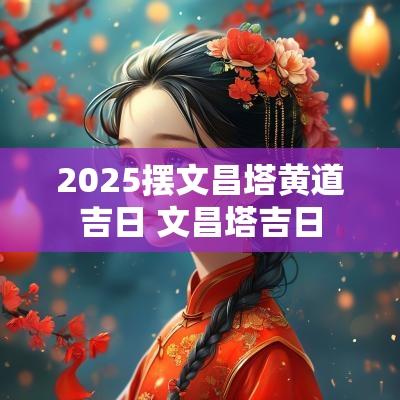 2025摆文昌塔黄道吉日 文昌塔吉日