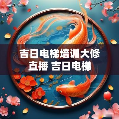 吉日电梯培训大修直播 吉日电梯