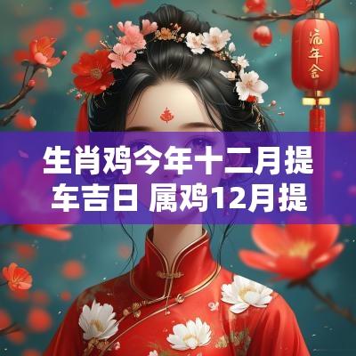 生肖鸡今年十二月提车吉日 属鸡12月提车吉日查询
