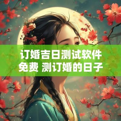 订婚吉日测试软件免费 测订婚的日子软件