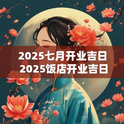 2025七月开业吉日 2025饭店开业吉日查询