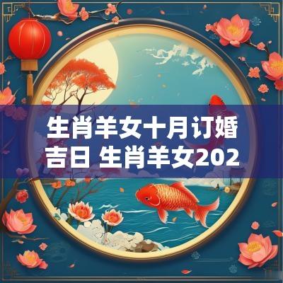 生肖羊女十月订婚吉日 生肖羊女2025结婚吉日