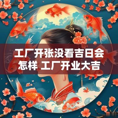 工厂开张没看吉日会怎样 工厂开业大吉吉日吉时