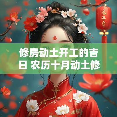 修房动土开工的吉日 农历十月动土修房吉日