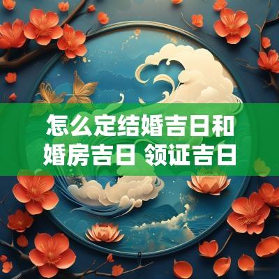 怎么定结婚吉日和婚房吉日 领证吉日和结婚吉日区别