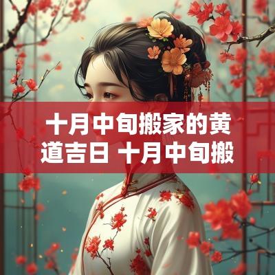 十月中旬搬家的黄道吉日 十月中旬搬家吉日