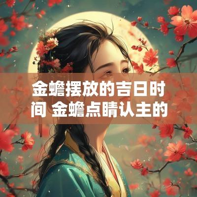 金蟾摆放的吉日时间 金蟾点睛认主的吉日