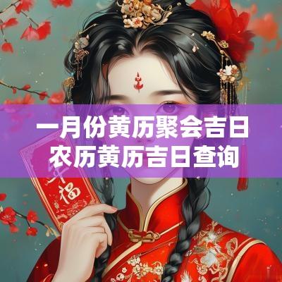 一月份黄历聚会吉日 农历黄历吉日查询表