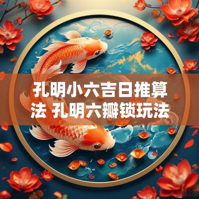 孔明小六吉日推算法 孔明六瓣锁玩法
