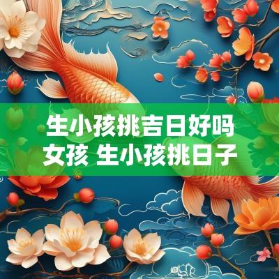 生小孩挑吉日好吗女孩 生小孩挑日子