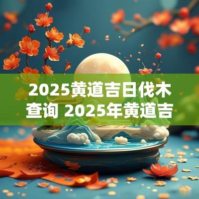 2025黄道吉日伐木查询 2025年黄道吉日伐木