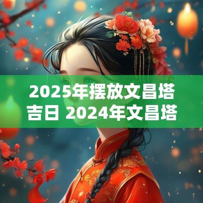 2025年摆放文昌塔吉日 2025年文昌塔摆放吉日吉时