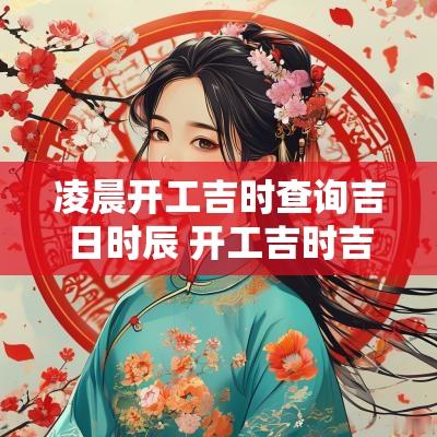 凌晨开工吉时查询吉日时辰 开工吉时吉日查询老黄历