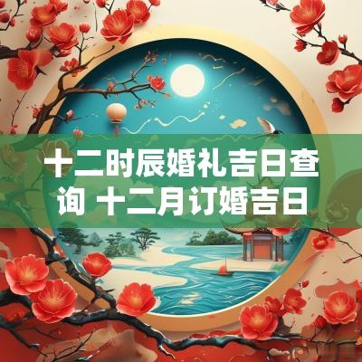 十二时辰婚礼吉日查询 十二月订婚吉日查询表