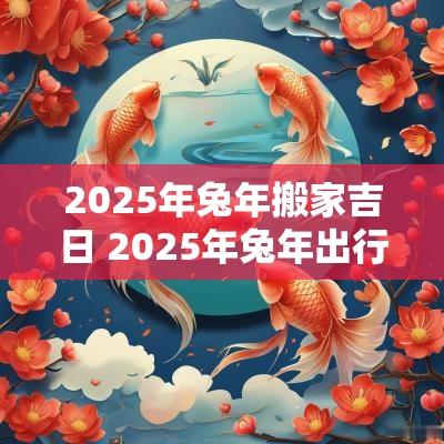 2025年蛇年搬家吉日 2025年蛇年出行吉日