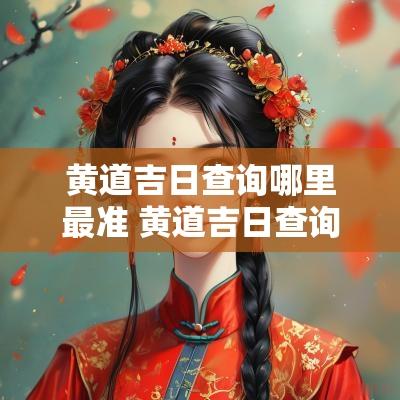 黄道吉日查询哪里最准 黄道吉日查询最准确农历