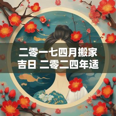 二零一七四月搬家吉日 二零二四年适合搬家吉日
