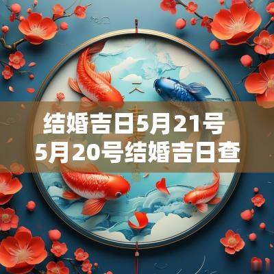 结婚吉日5月21号 5月20号结婚吉日查询
