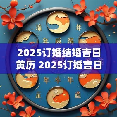 2025订婚结婚吉日黄历 2025订婚吉日一览表