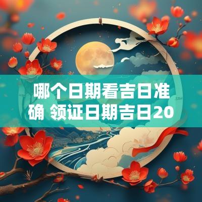 哪个日期看吉日准确 领证日期吉日2025