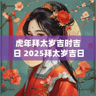 蛇年拜太岁吉时吉日 2025拜太岁吉日吉时