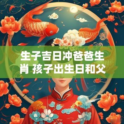 生子吉日冲爸爸生肖 孩子出生日和父亲生肖对冲